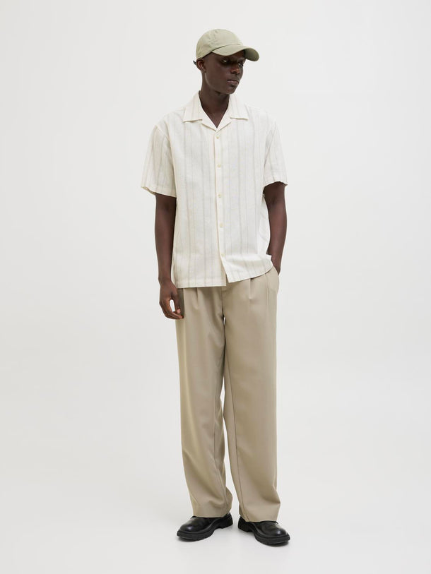 Product CAMISA DE LINO MANGA CORTA WILLIAM - Cloud Dancer - Image 5