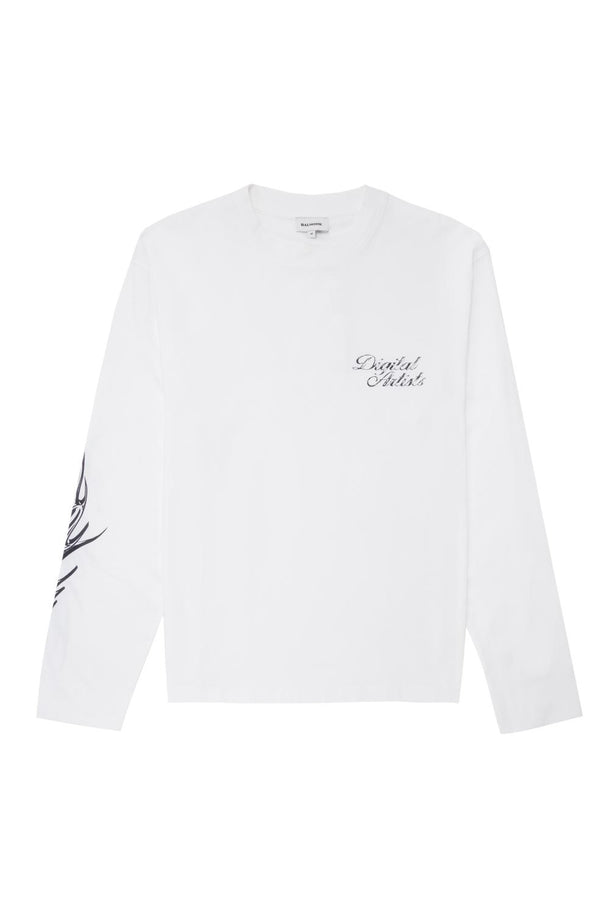 Product CAMISETA MANGA LARGA PRINT-White - Image 5