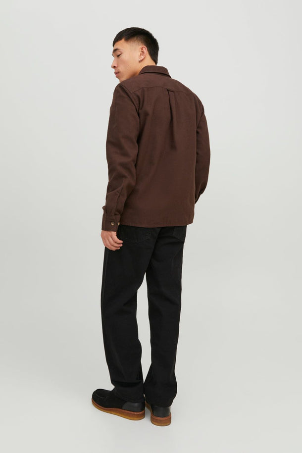 Product SOBRECAMISA EDDIE - Seal Brown Detail:SOLID - Image 3