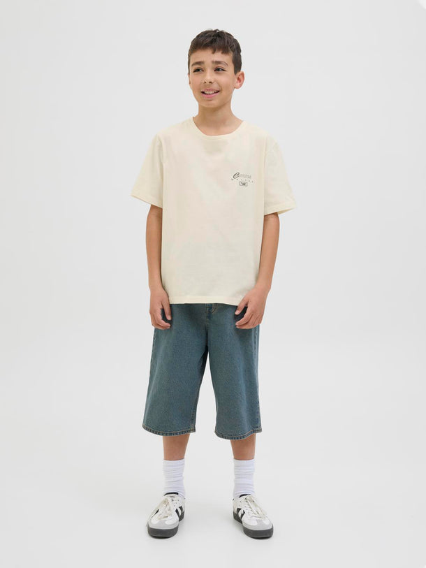 Product CAMISETA LOOSE ESTAMPADA ALMERIA JNR - Antique White - Image 3