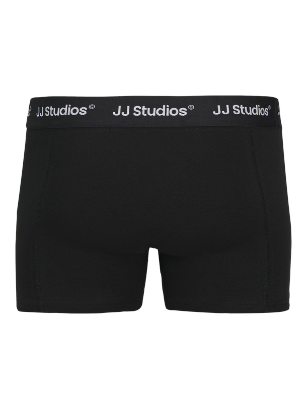 Product PACK DE BOXERS CORTOS SÓLIDOS SOHO - Black Pack:Black - Black - Image 5
