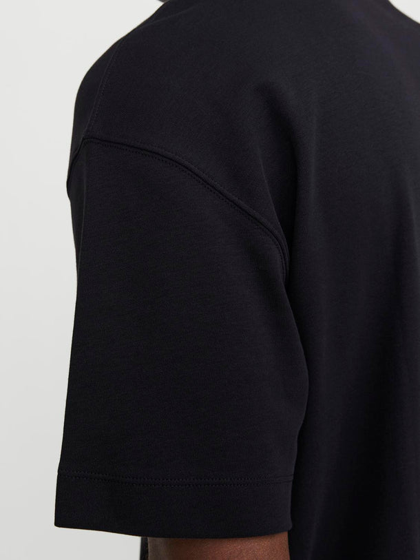 Product CAMISETA LOOSE BÁSICA URBAN - Black - Image 3