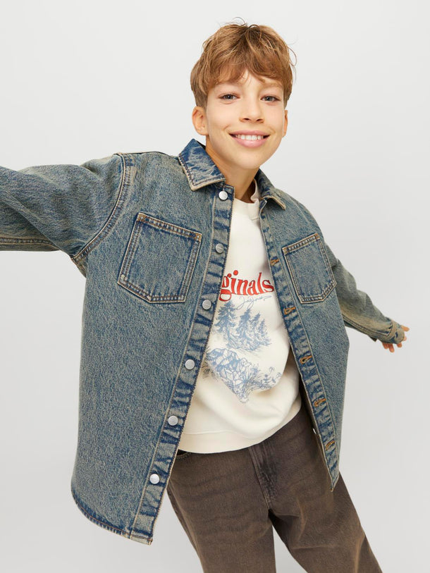 Product SOBRECAMISA JEAN HENRY - Faded Denim - Image 4