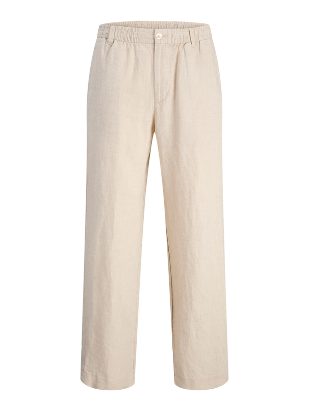 Product PANTALON CHINO LINO KARL-Silver Lining - Image 1