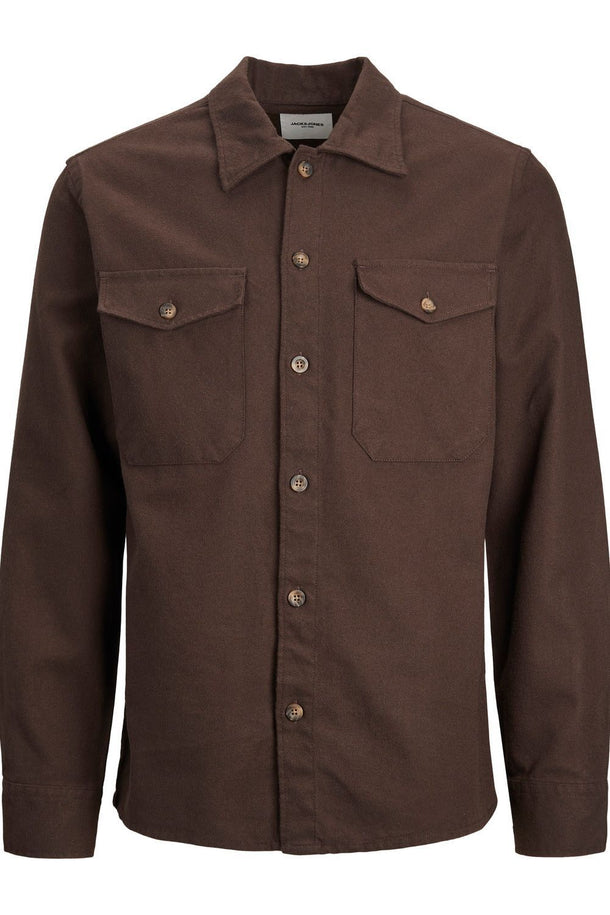 Product SOBRECAMISA EDDIE - Seal Brown Detail:SOLID - Image 5