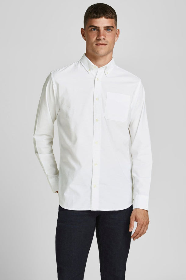 Product CAMISA BROOK OXFORD - White Fit:SLIM FIT - Image 4