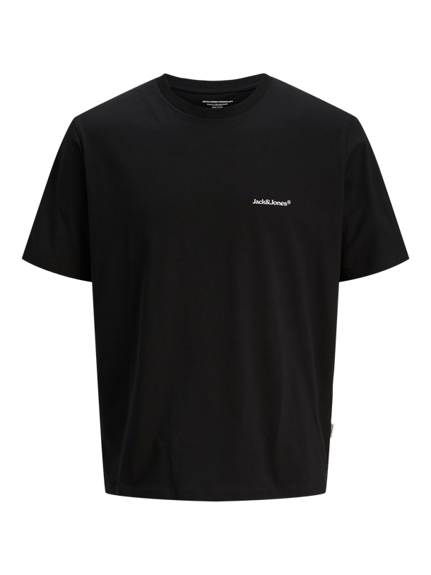 Product CAMISETA SPLIT CREW - Black - Image 2