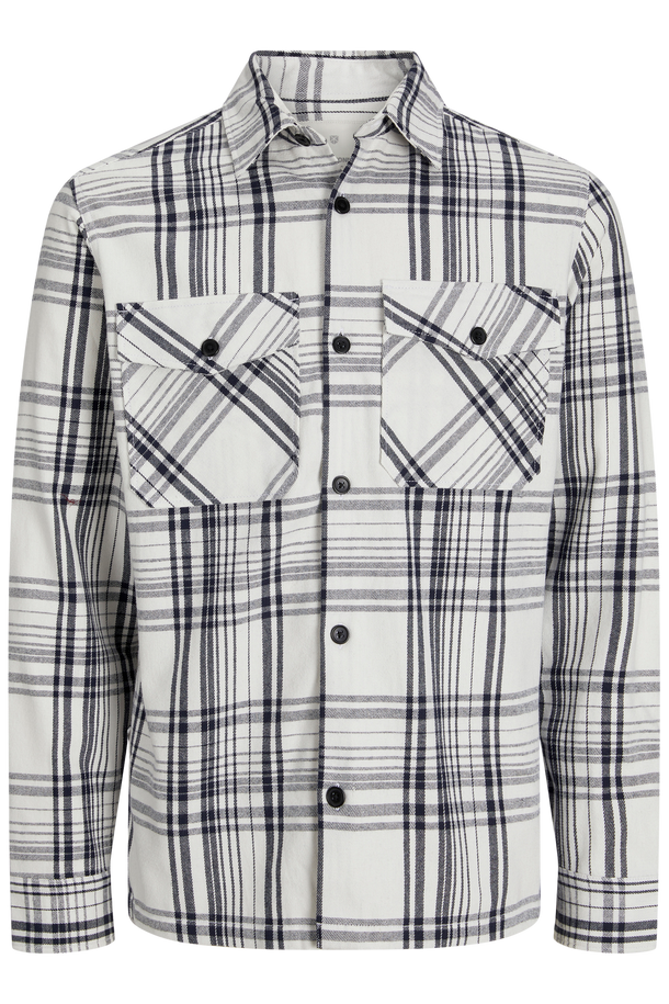 Product SOBRECAMISA ROY SPRING - Cloud Dancer Checks:COMFORT FIT - Image 1