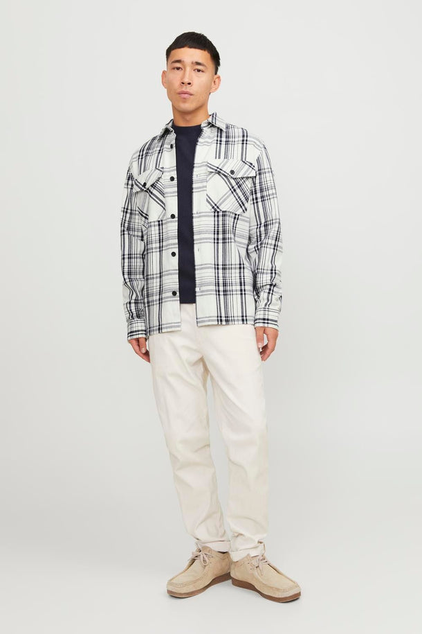 Product SOBRECAMISA ROY SPRING - Cloud Dancer Checks:COMFORT FIT - Image 4