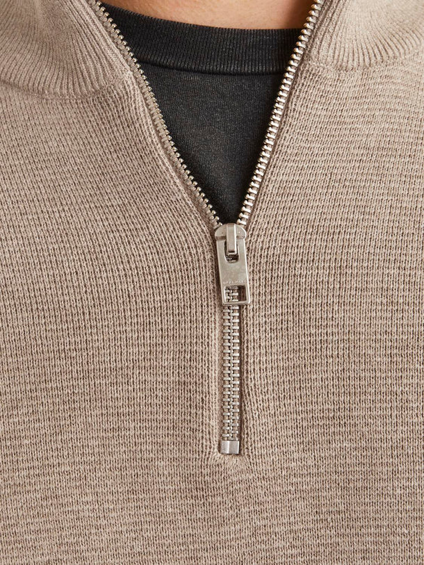 Product SWEATER MILANO - Greige Detail:Melange - Image 2