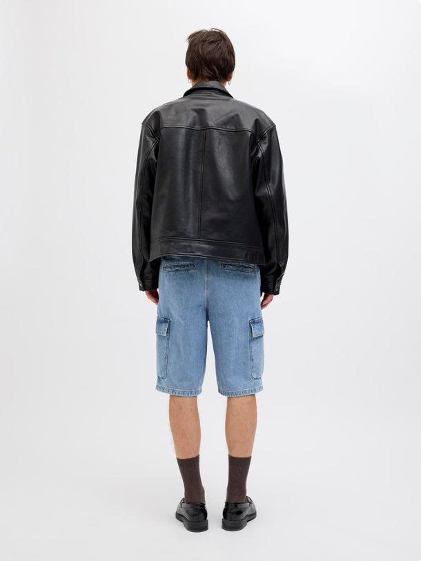 Product BERMUDA CARGO DE JEAN TIRO MEDIO BILL 764 - Light Blue Denim - Image 6