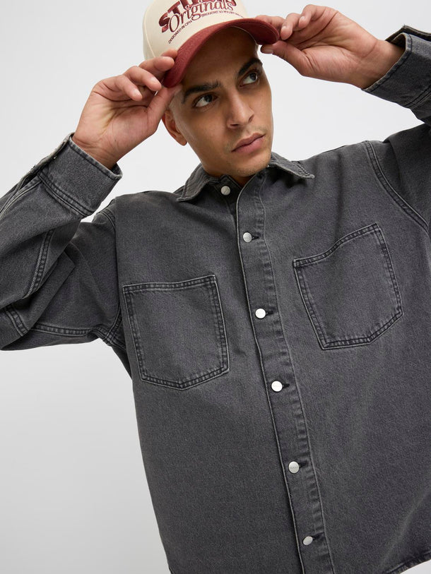 Product SOBRECAMISA HENRY-Black Denim - Image 5