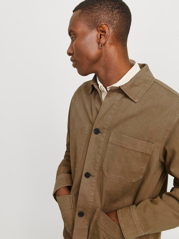 Product SOBRECAMISA WORKER DERRY-Shitake - Image 6