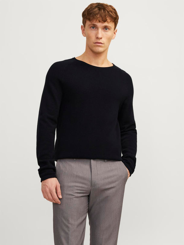 Product SWEATER BÁSICO TEJIDO HILL - Black - Image 8