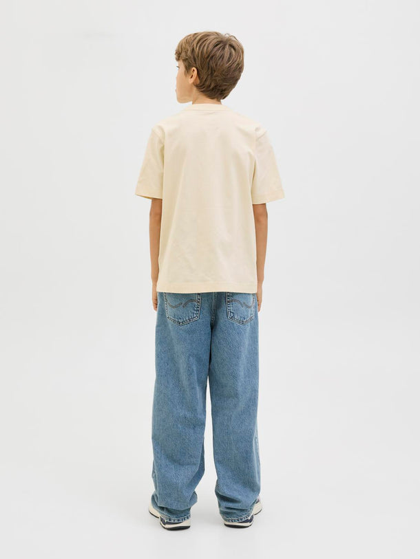 Product CAMISETA RELAXED BORDADA NORREBRO JNR - Antique White - Image 4