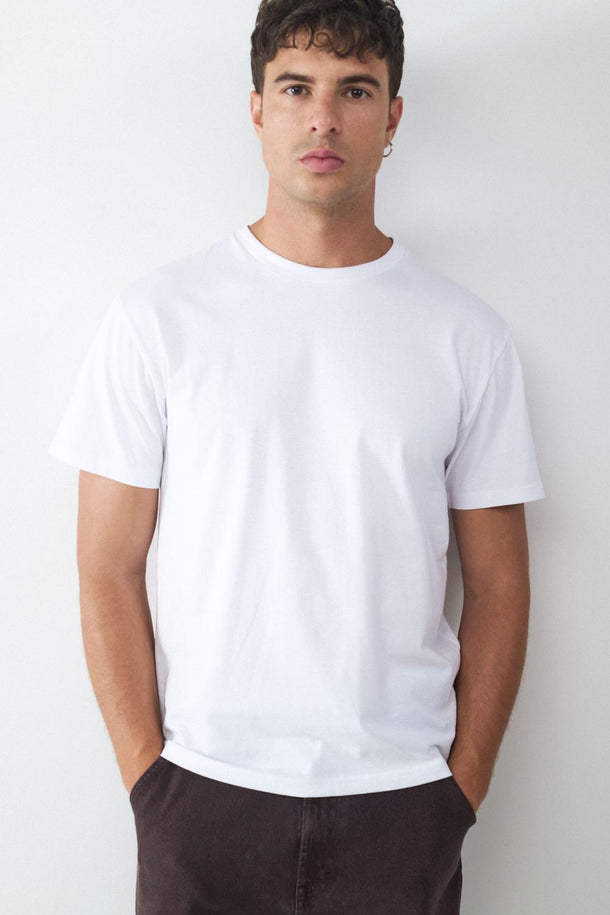 Product CAMISETA MANGA CORTA RELAXED BMK-White - Image 1