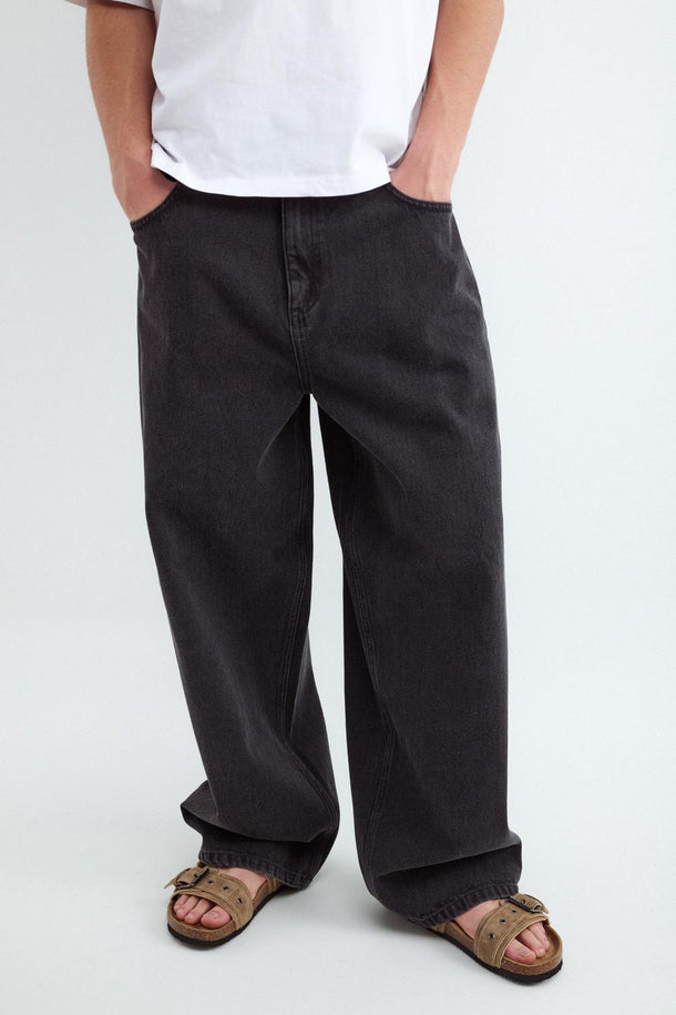 Product JEAN LOOSE BMK-Medium Grey Denim - Image 2