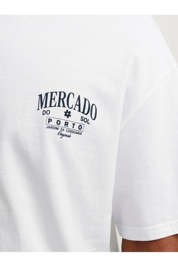 Product CAMISETA MERCADO - Bright White Print:MERCADO - Image 8