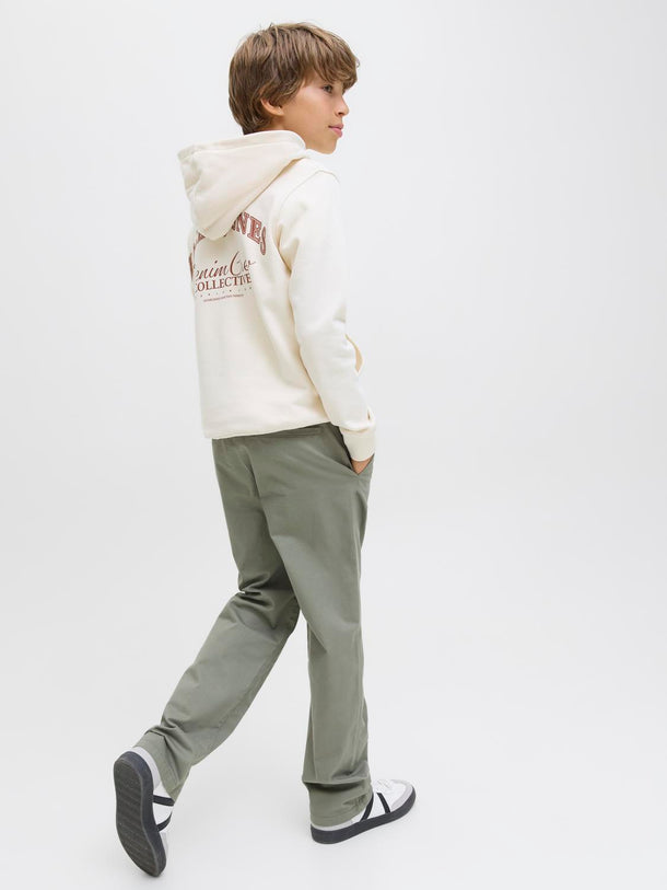 Product PANTALÓN RELAXED CON CINTURA ELÁSTICA KANE JNR - Mulled Basil - Image 4