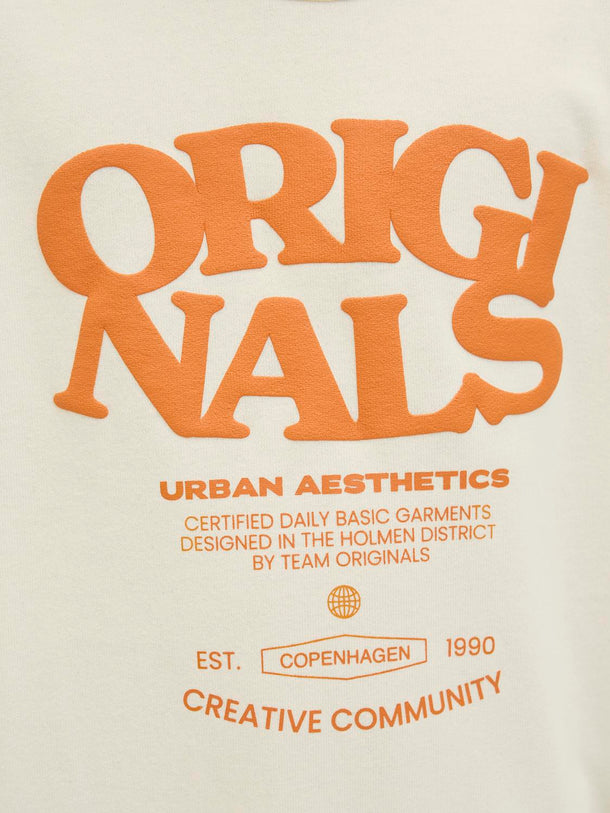 Product BUZO RELAXED ESTAMPADO VITA JNR - Ecru - Image 6