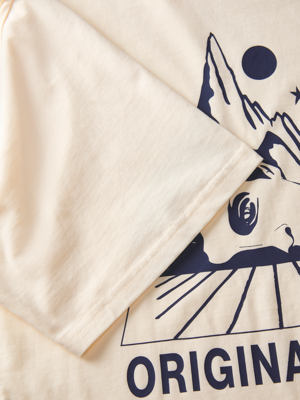 Product CAMISETA LOOSE ESTAMPADA BELLAGIO-Antique White - Image 3