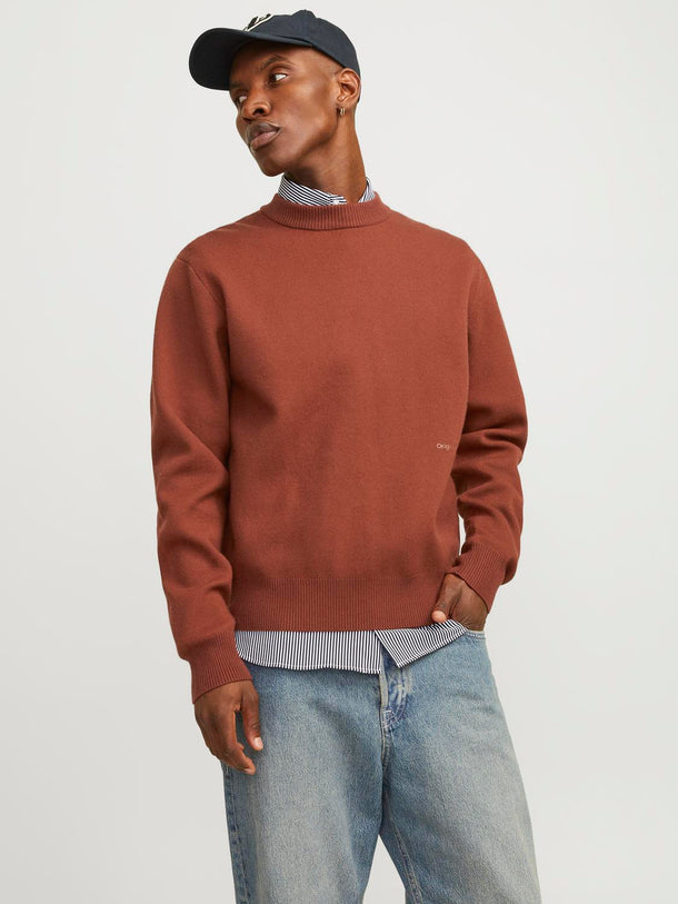 Product SWEATER VESTERBRO - Brandy Brown - Image 1