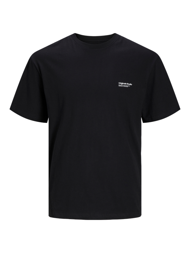 Product CAMISETA RELAXED MANGA CORTA VESTERBRO - Black Detail:SS24 - Image 5