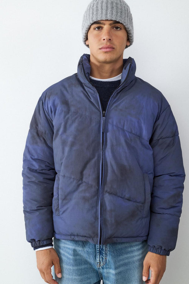 Product CAMPERA ACOLCHONADA EFECTO TYEDIE BMK-Black Navy - Image 1