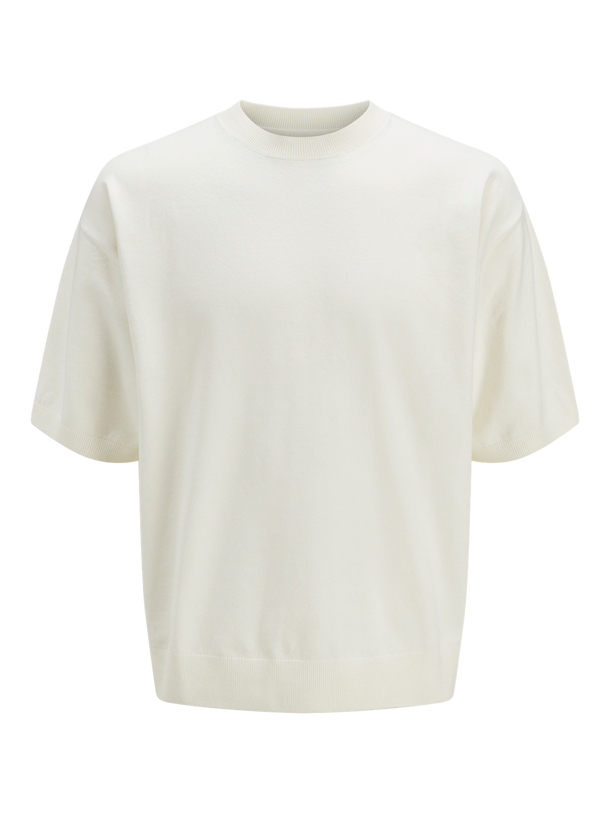 Product CAMISETA TEJIDA BRADFORT-Cloud Dancer - Image 1