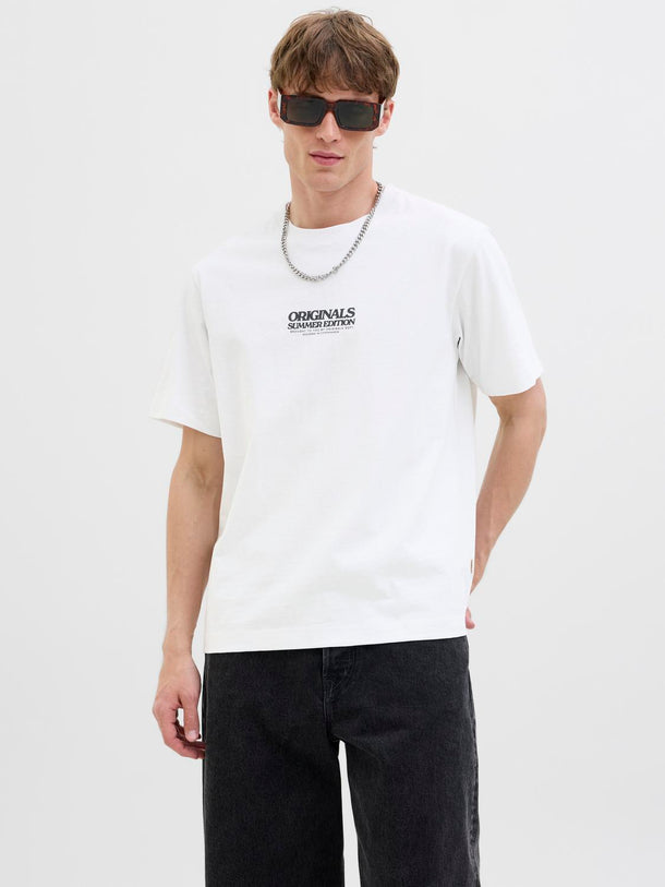 Product CAMISETA RELAXED ESTAMPADA TAVIRA - Bright White - Image 4