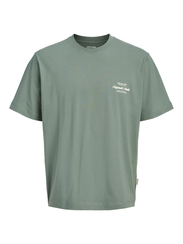 Product CAMISETA RELAXED BORDADA NORREBRO JNR - Laurel Wreath Print:AW 26 - Image 5