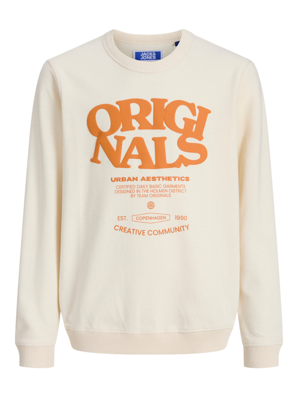 Product BUZO RELAXED ESTAMPADO VITA JNR - Ecru - Image 5