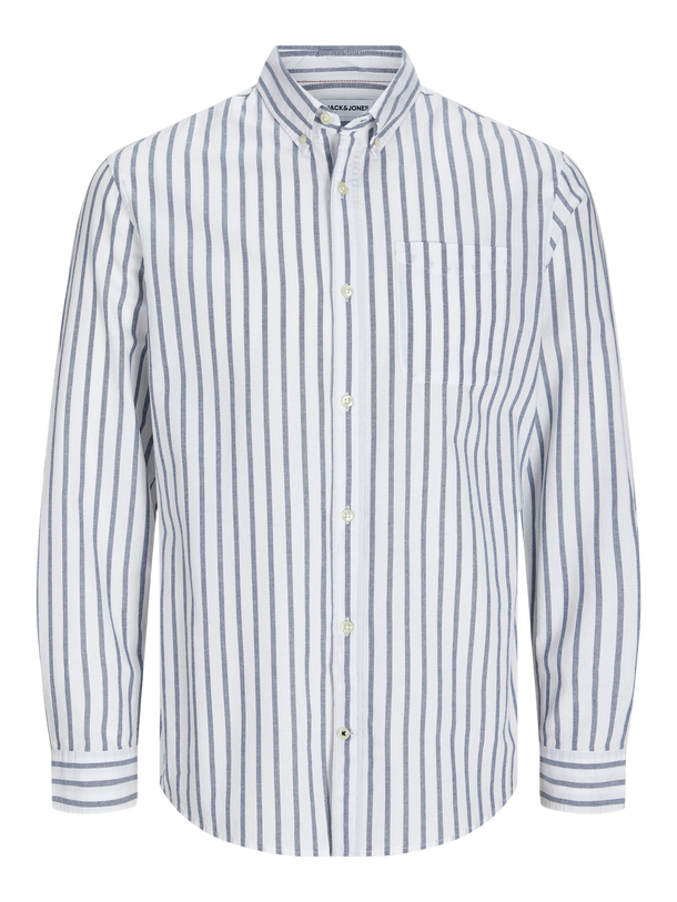 Product CAMISA CLASSIC OXFORD - Ensign Blue Stripes:STRIPES - Image 1