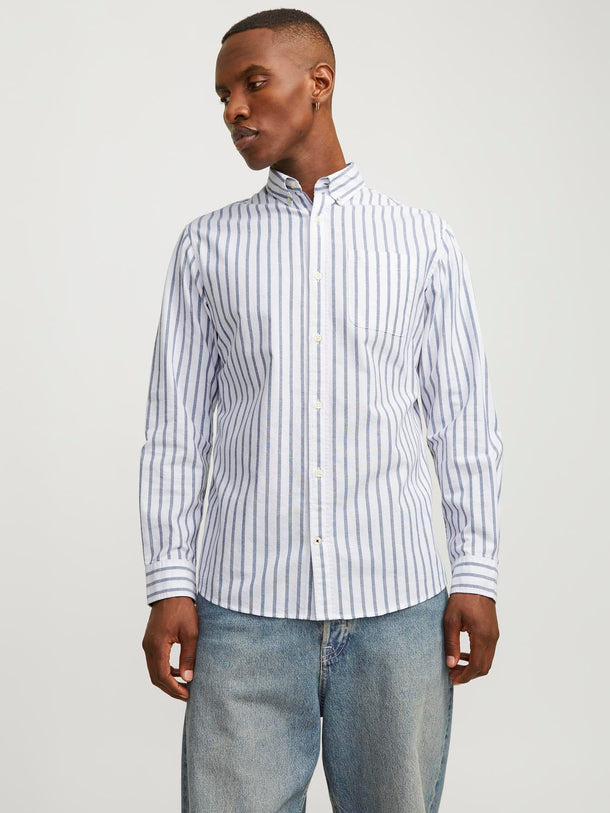 Product CAMISA CLASSIC OXFORD - Ensign Blue Stripes:STRIPES - Image 7