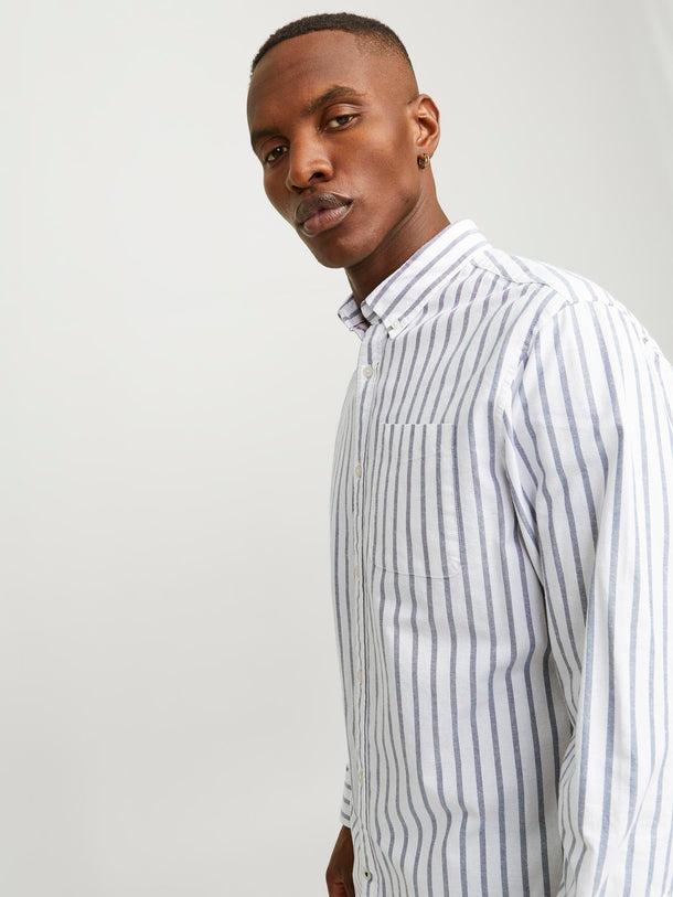 Product CAMISA CLASSIC OXFORD - Ensign Blue Stripes:STRIPES - Image 4