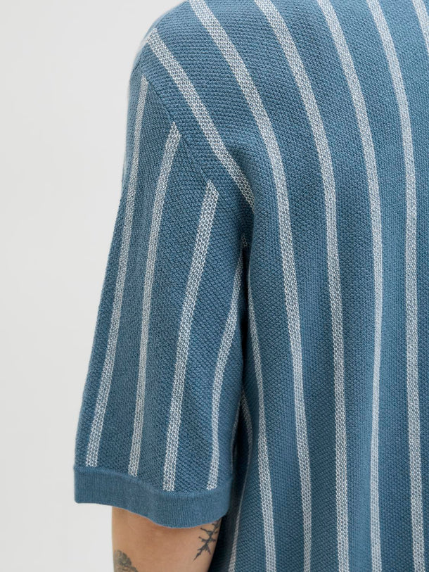 Product POLO EMIL - Oceanview Stripes:w. Cloud Dancer stripes - Image 4