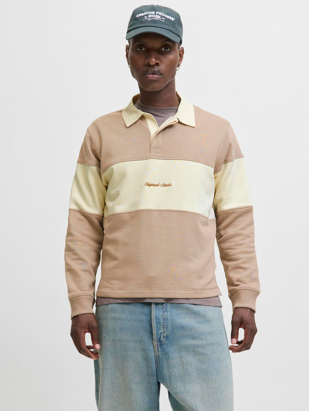 Product BUZO CUELLO POLO NORREBRO-Mocha Meringue - Image 1