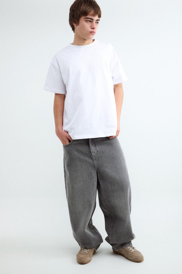 Product JEAN BAGGY LOOSE BMK-Medium Grey Denim - Image 5