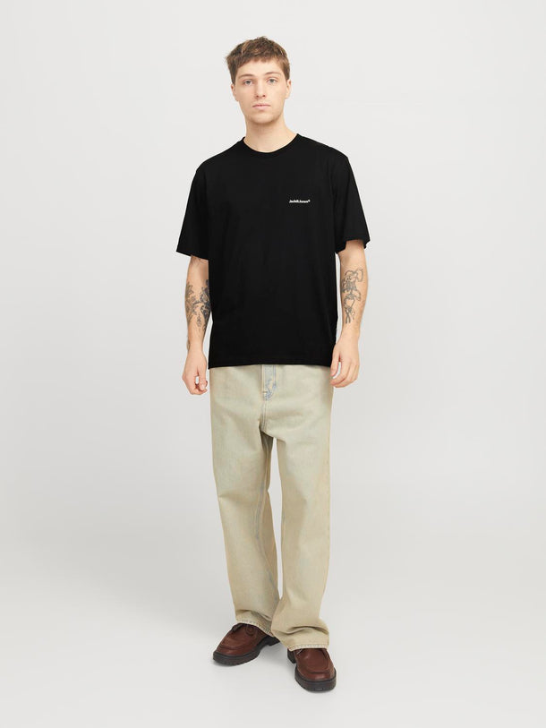 Product CAMISETA SPLIT CREW - Black - Image 5