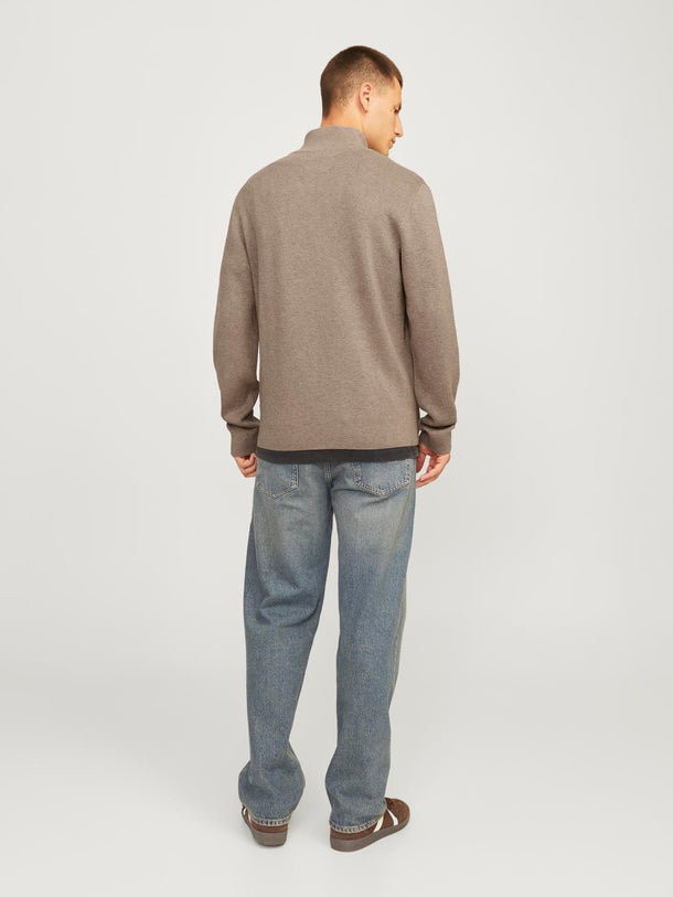 Product SWEATER MILANO - Greige Detail:Melange - Image 3
