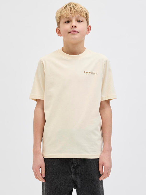 Product CAMISETA REGULAR ESTAMPADA VARENNA JNR - Antique White - Image 2