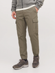 PANTALÓN CARGO RELAXED TIRO MEDIO BARKLEY- - Dusty Olive