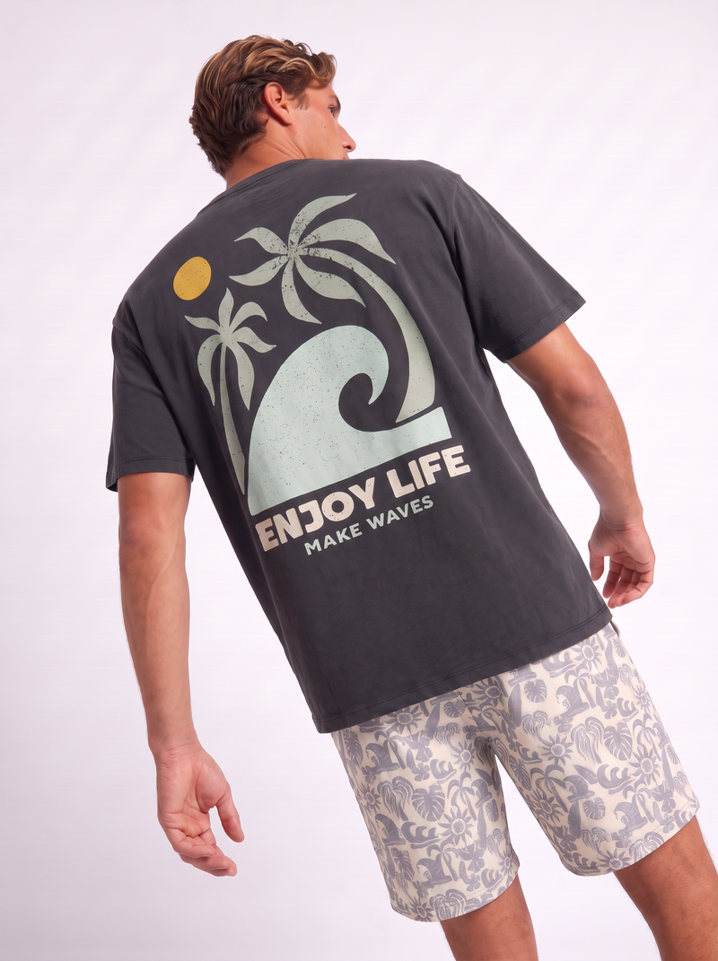 REMERA PALM CLUB WAVES-