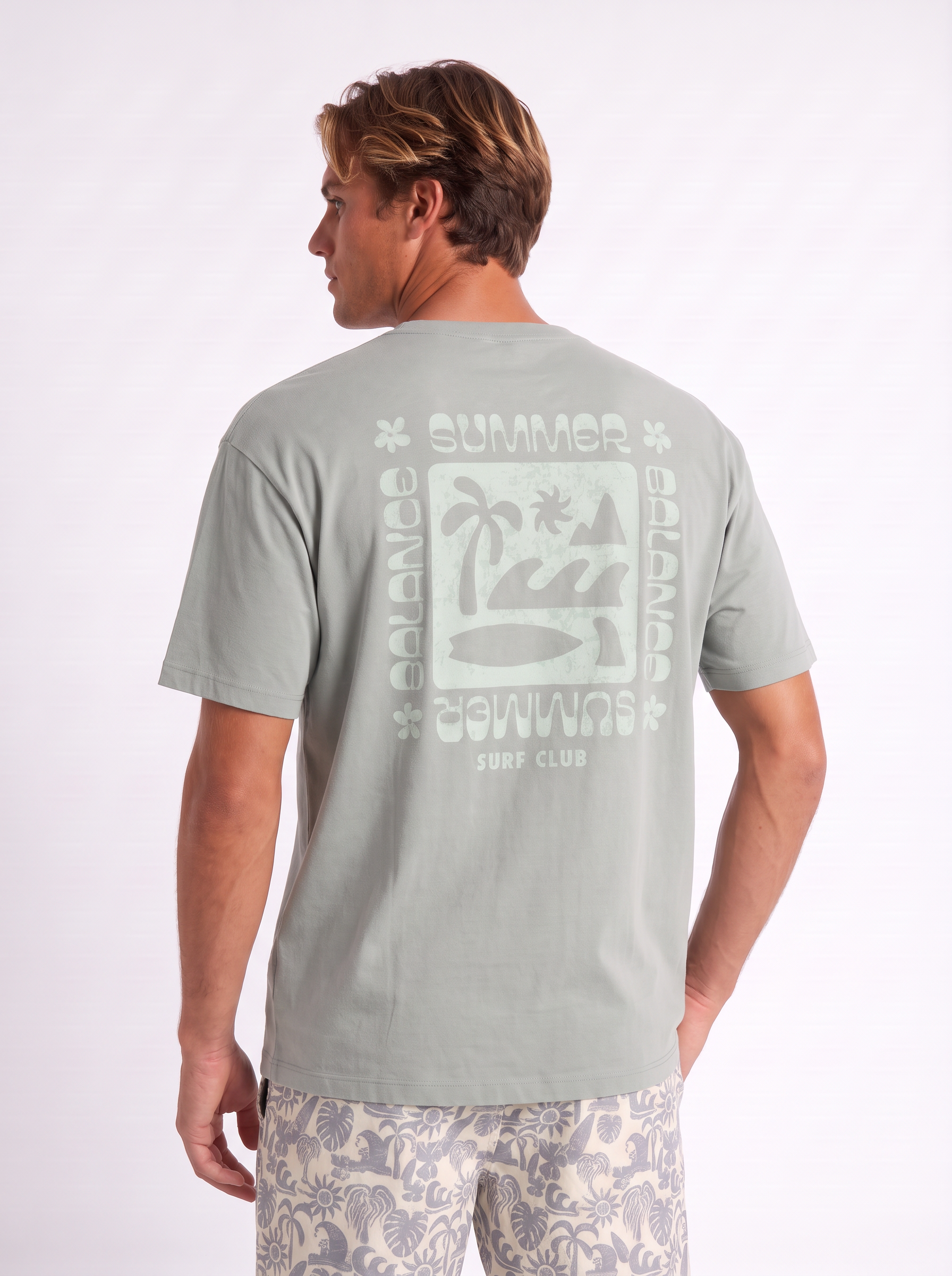 REMERA PALM CLUB WAVES-