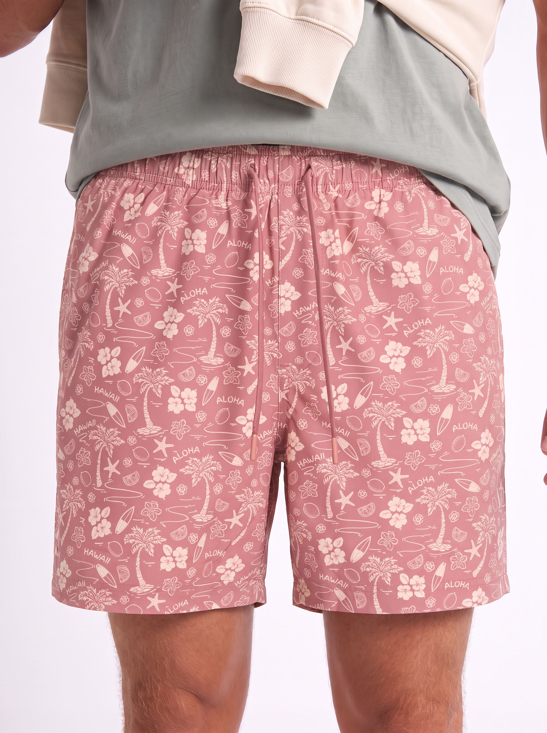 SHORT DE BAÑO SURF SUPPLY ESTAMPADO-