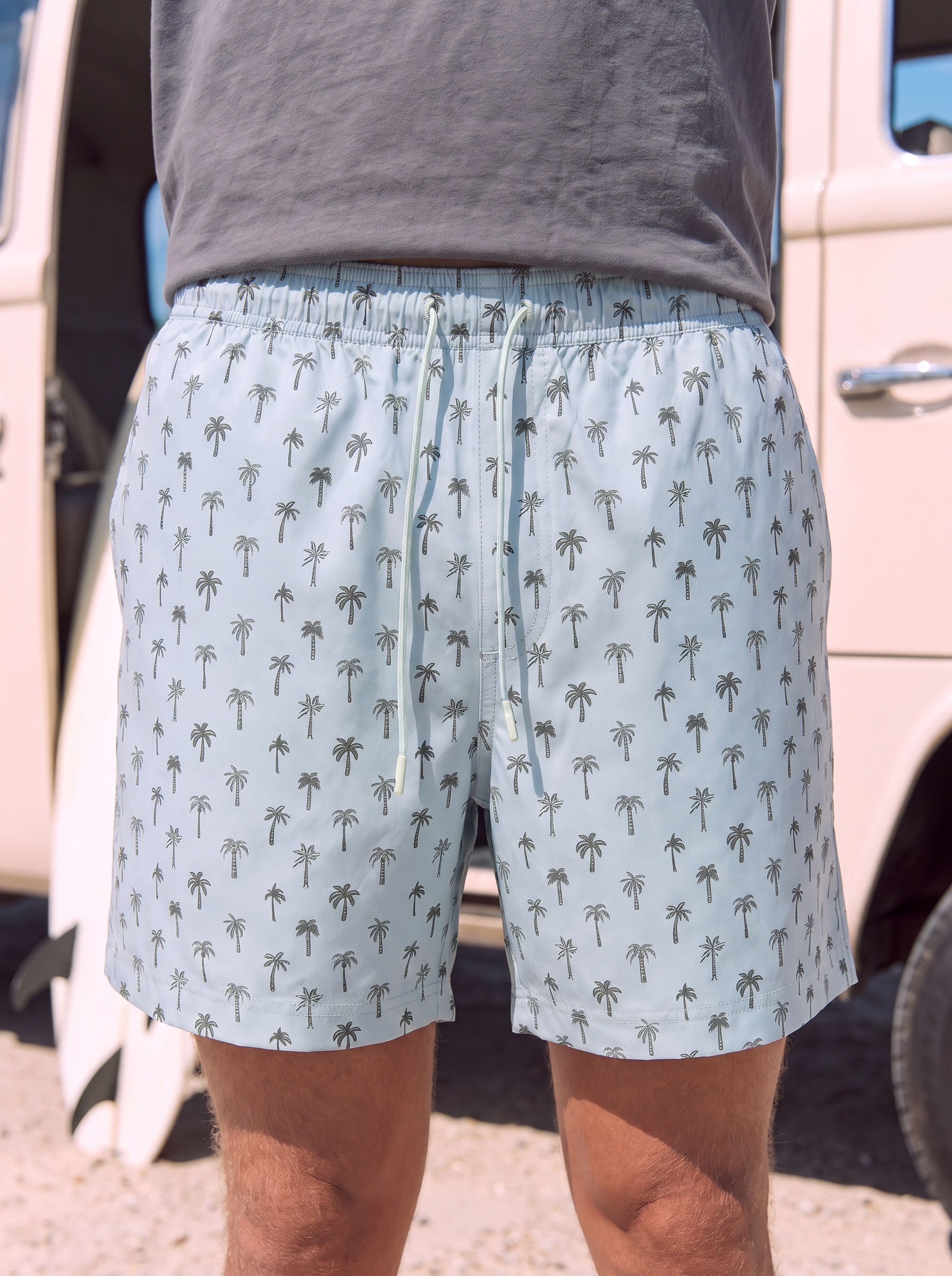 SHORT DE BAÑO SURF SUPPLY ESTAMPADO-