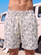 SHORT DE BAÑO SURF SUPPLY ESTAMPADO-