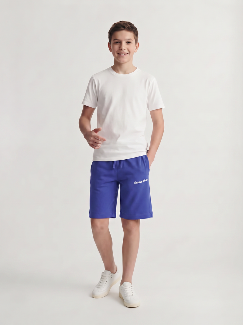 SHORT JOGGING RELAXED KARL JNR - Bluing