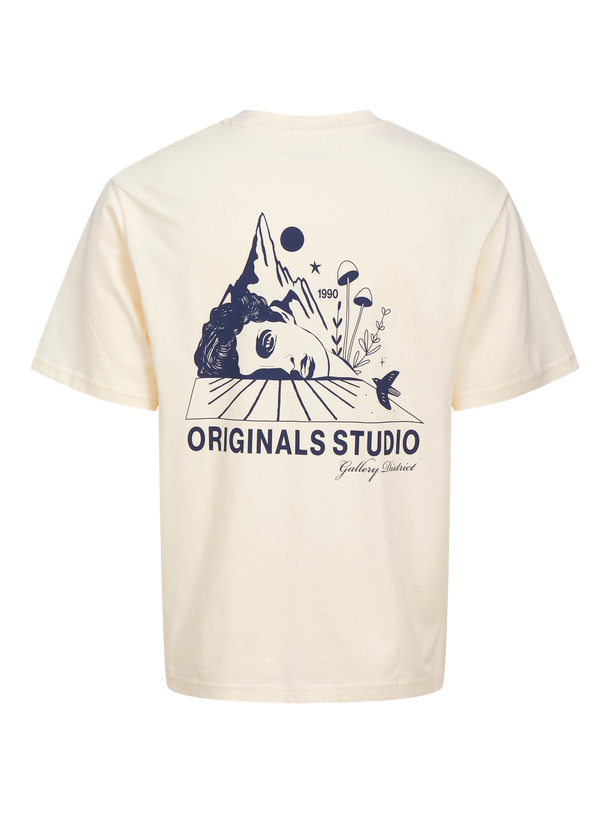 Product CAMISETA LOOSE ESTAMPADA BELLAGIO-Antique White - Image 1