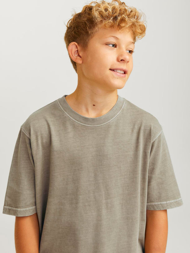 Product CAMISETA RELAXED EFECTO LAVADO CHARGE JNR - Silver Sage - Image 1